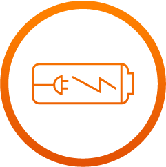 FastCharge-technology-orange-gradient-circle-icon